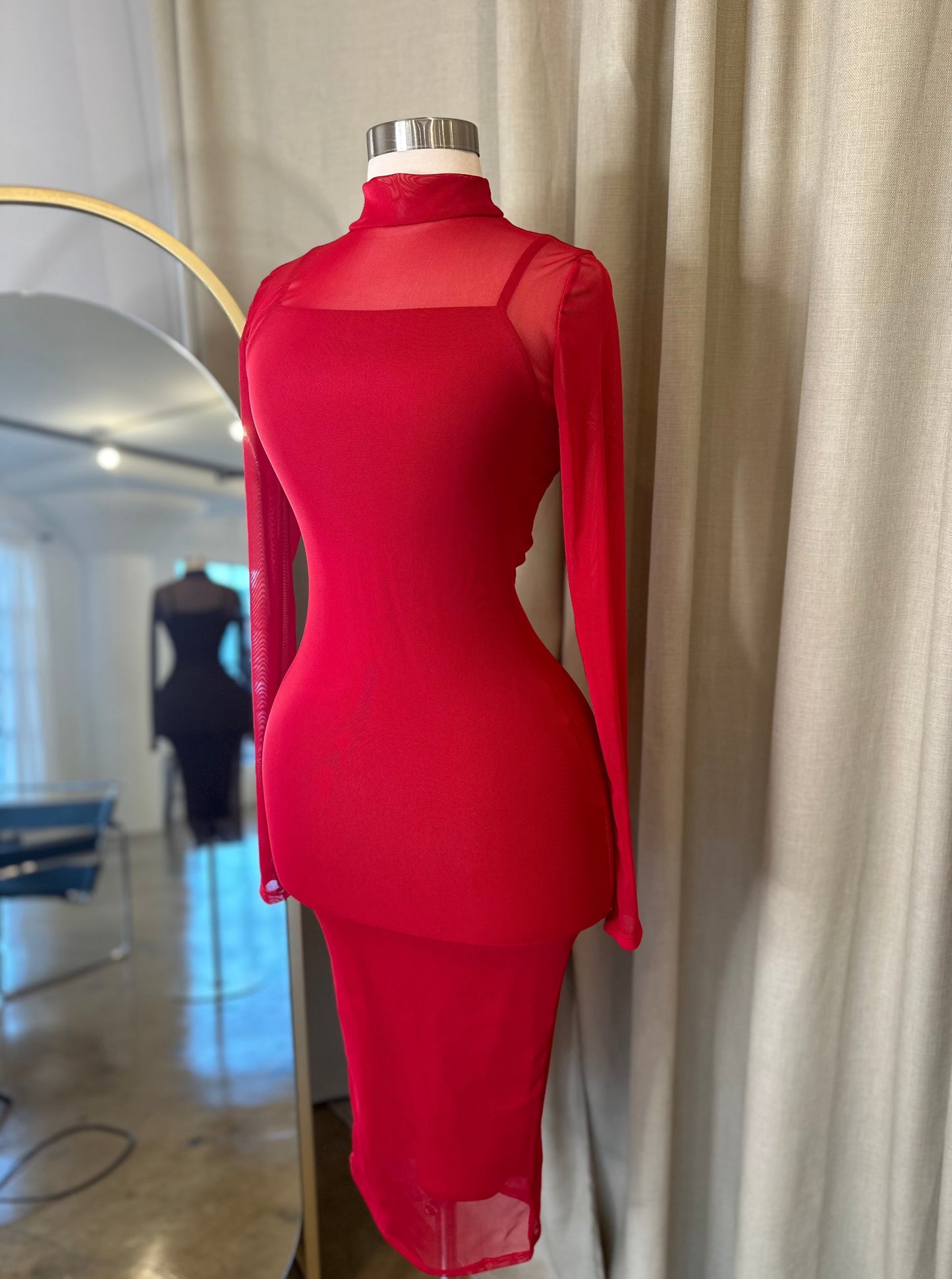 Amada Dress - Red